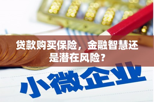 平安贷款购买保险，金融智慧还是潜在风险？