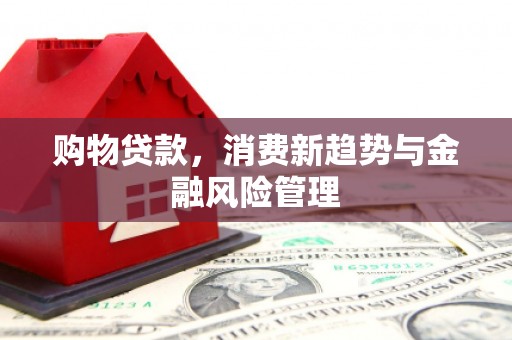 平安购物贷款，消费新趋势与金融风险管理
