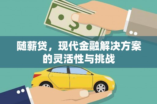平安随薪贷，现代金融解决方案的灵活性与挑战