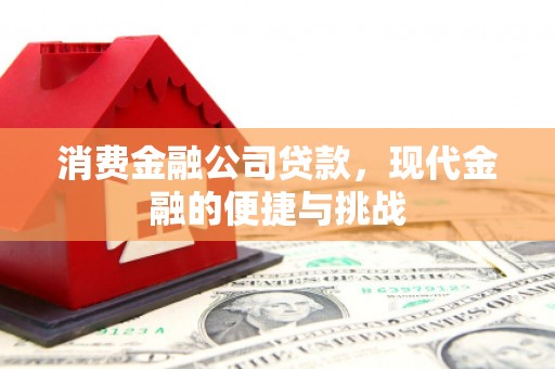 平安消费金融公司贷款，现代金融的便捷与挑战