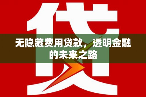 平安无隐藏费用贷款，透明金融的未来之路