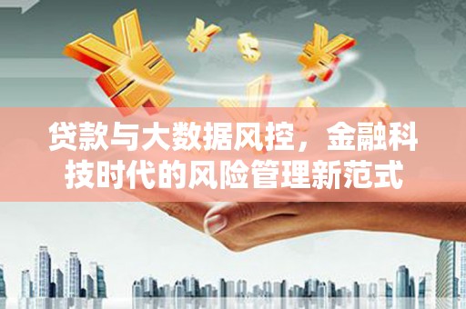 平安贷款与大数据风控，金融科技时代的风险管理新范式