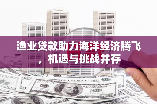 平安渔业贷款助力海洋经济腾飞，机遇与挑战并存