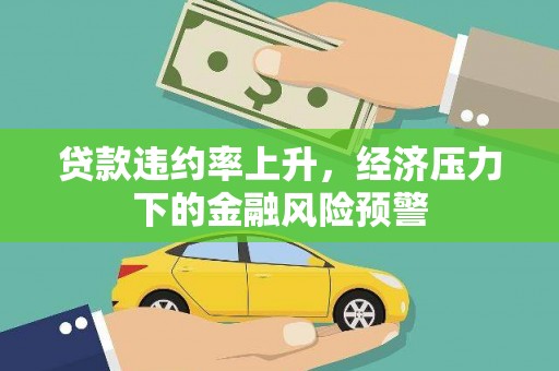 平安贷款违约率上升，经济压力下的金融风险预警