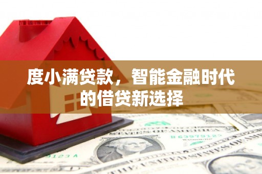 平安度小满贷款，智能金融时代的借贷新选择