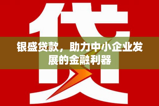 平安银盛贷款，助力中小企业发展的金融利器