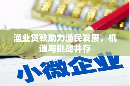 平安渔业贷款助力渔民发展，机遇与挑战并存