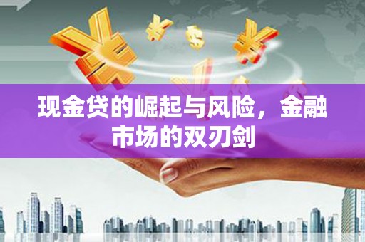 平安现金贷的崛起与风险，金融市场的双刃剑