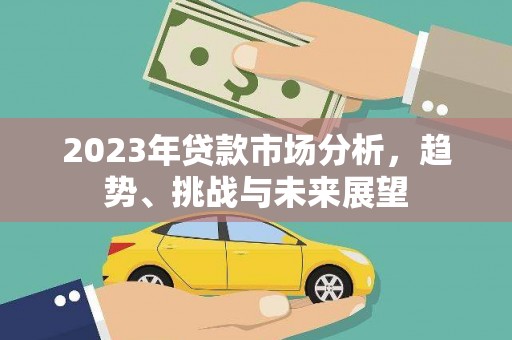 平安2023年贷款市场分析，趋势、挑战与未来展望