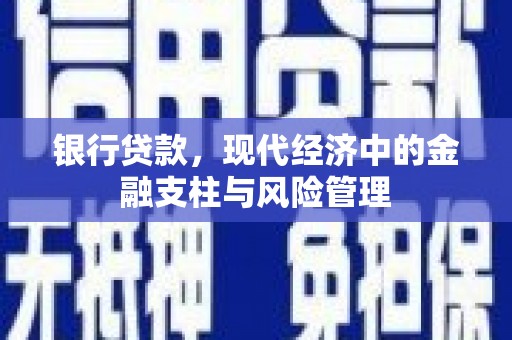 平安银行贷款，现代经济中的金融支柱与风险管理
