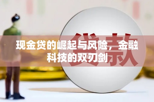 平安现金贷的崛起与风险，金融科技的双刃剑