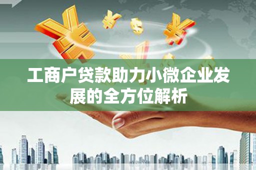 平安工商户贷款助力小微企业发展的全方位解析