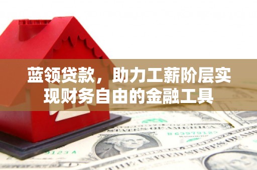 平安蓝领贷款，助力工薪阶层实现财务自由的金融工具