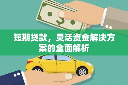 平安短期贷款，灵活资金解决方案的全面解析