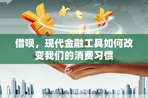 平安借呗，现代金融工具如何改变我们的消费习惯