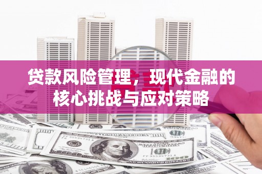 平安贷款风险管理，现代金融的核心挑战与应对策略