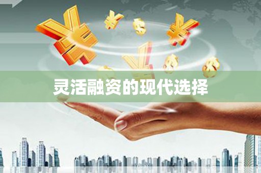 平安灵活融资的现代选择