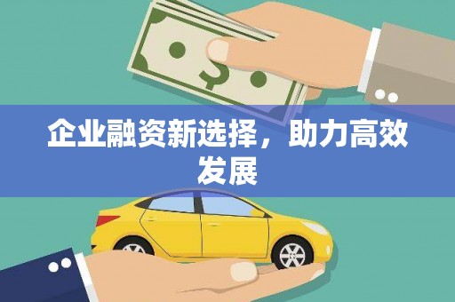 平安企业融资新选择，助力高效发展