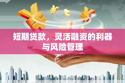 平安短期贷款，灵活融资的利器与风险管理